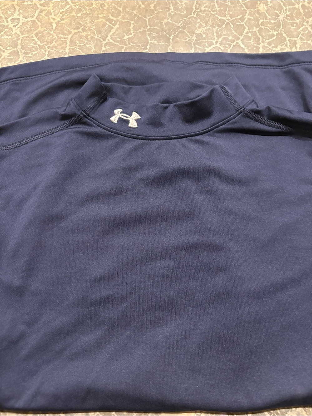 Under Armour Men’s Dark Navy Athletic Long-Sleeve Shirt